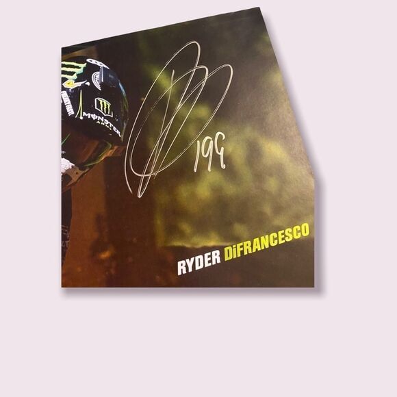 𝅺SIGNED RYDER DIFRANCESCO POSTER - Picture 2 of 3